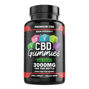 Hemp Bombs, High Potency CBD Gummies, Isolate THC-Free, 100ct, 3000mg CBD - THC PENS UK