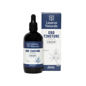 Lazarus Naturals, CBD Tincture, Full Spectrum, 4fl oz, 6000mg CBD - THC PENS UK