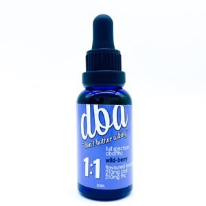 DBA – 1:1 CBD/THC Full Spectrum Tincture (Wild Berry)