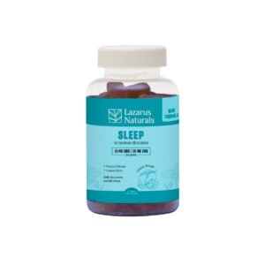 Lazarus Naturals, CBD Sleep Gummies, Lemon Mango, Full Spectrum, 40ct, 400mg CBN + 600mg CBD