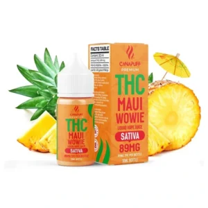 CanaPuff Maui Wowie 89mg THC – Liquid, 30 ml UK